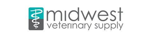 The Midwest Veterinary Supply logo.